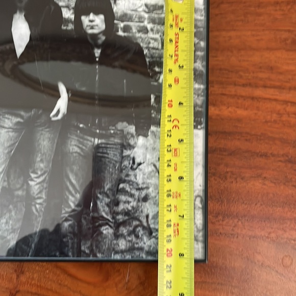 Framed photo print Ramones pink black and white rocker 8X12 - Picture 5 of 6